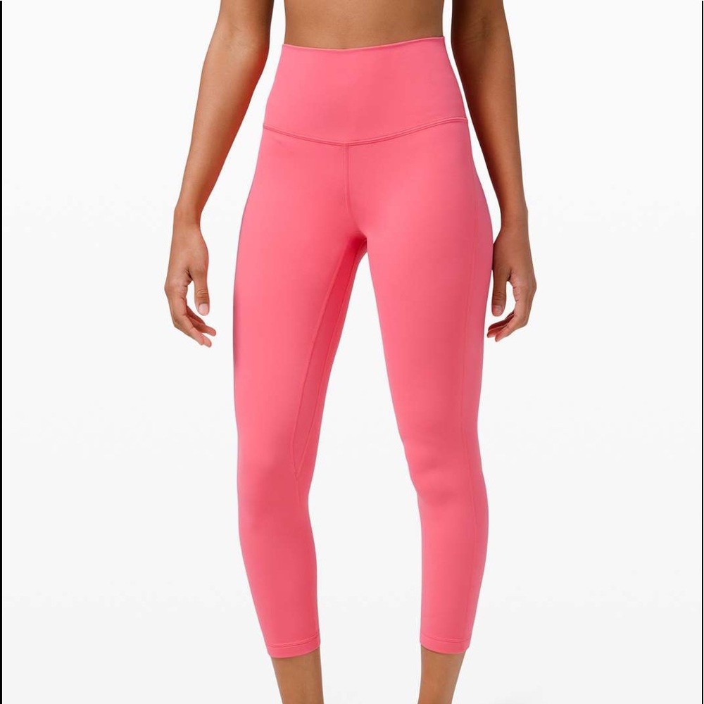 guava pink align leggings 25 inch size 4